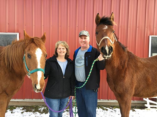 Owners, Geoff and Michelle Koltz