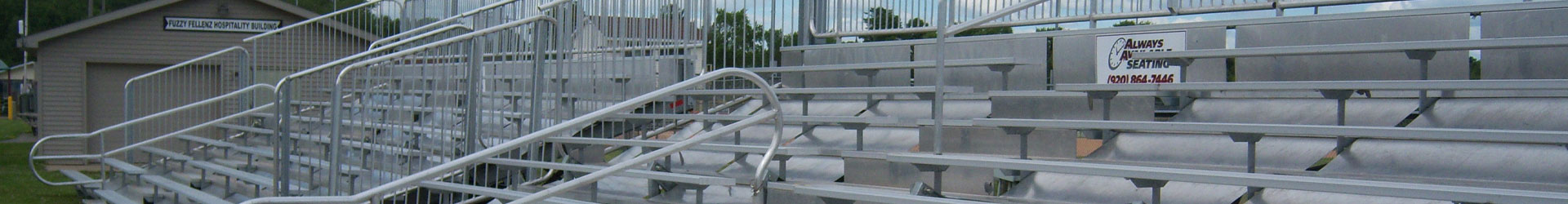Bleacher Model AAS 30  (Seats 30 people)