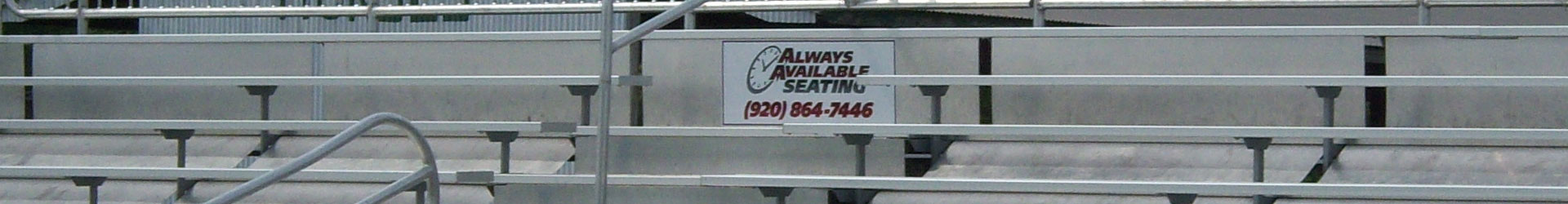 Bleacher Model CCS 122  (Seats 122 people)