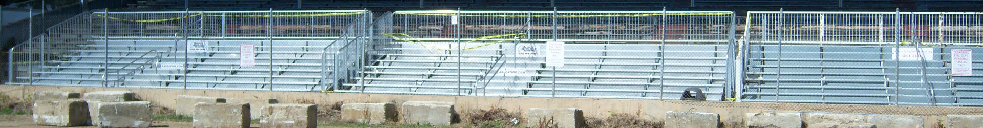 Bleacher Model TSP15-450   (Seats 450 people)